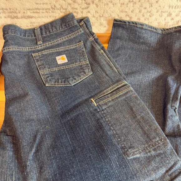 NWT-Flame-Resistant Rugged Flex® Slim Fit 5 Pocket Jean - Picture 3 of 7